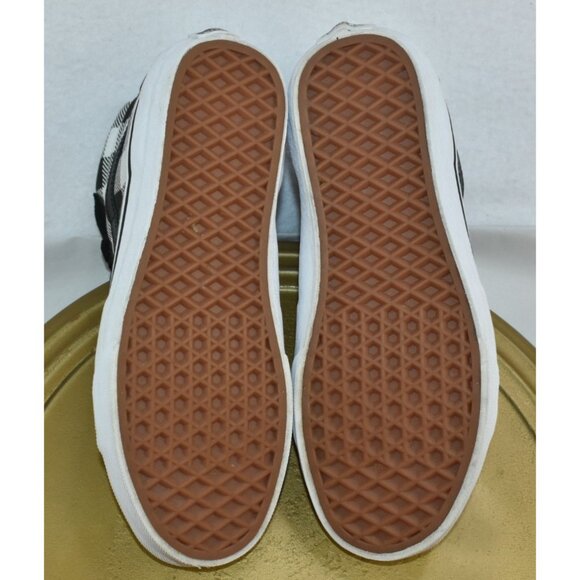 Vans Sk8-Hi Shoes Mens 5.5 W 7 Leopard Python Snake Checkerboard Black White - Picture 8 of 10